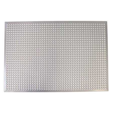 Ergomat Ergomat Infinity Bubble Silver 2ft x 9ft Anti-Fatigue Floor Mat IN0209-S